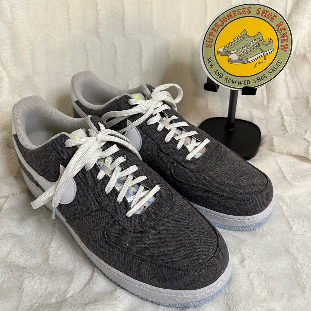 Nike Air Force 1 Low 07 Recycled Canvas Pack, size 15, used, like new, with box.